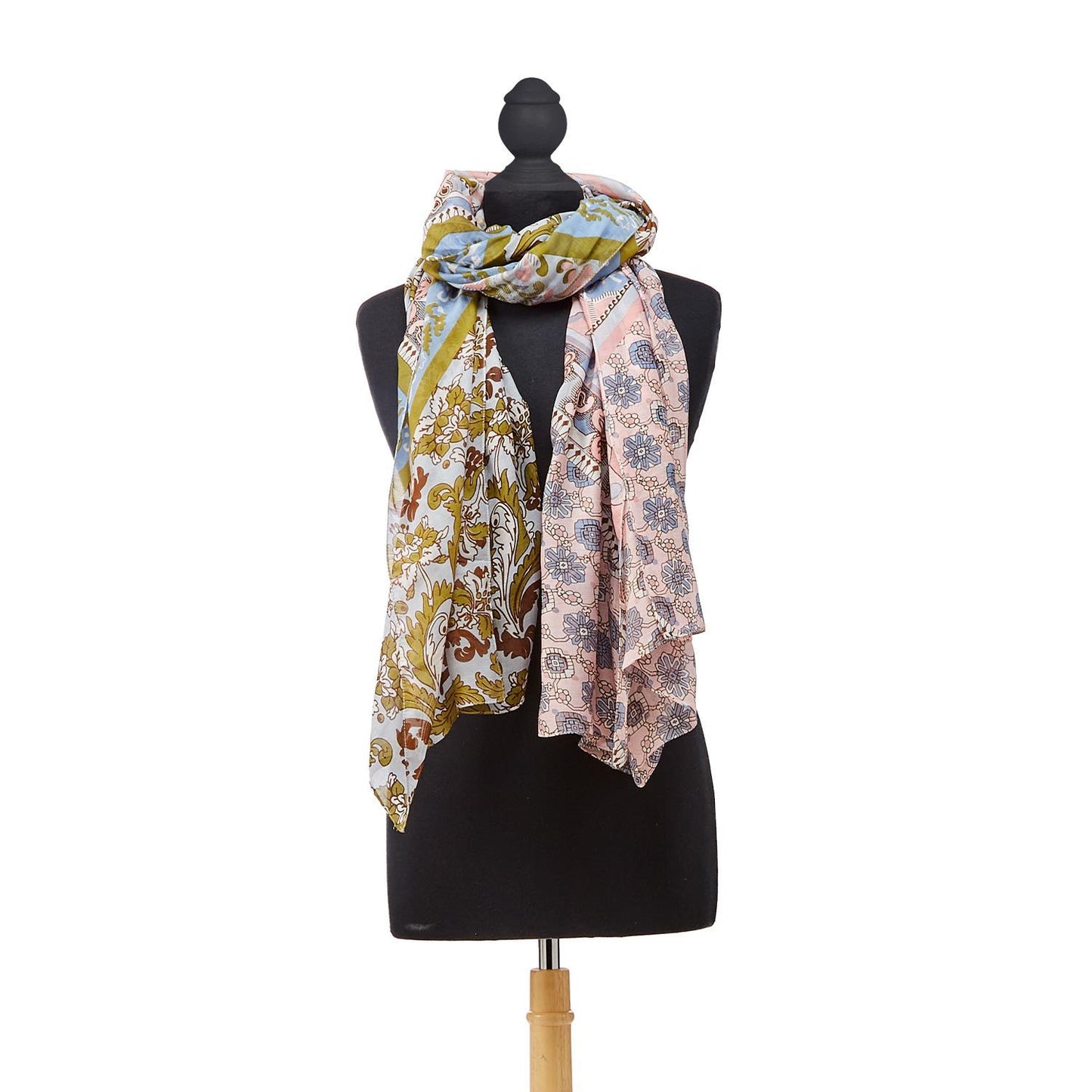 Patchwork Print Scarf