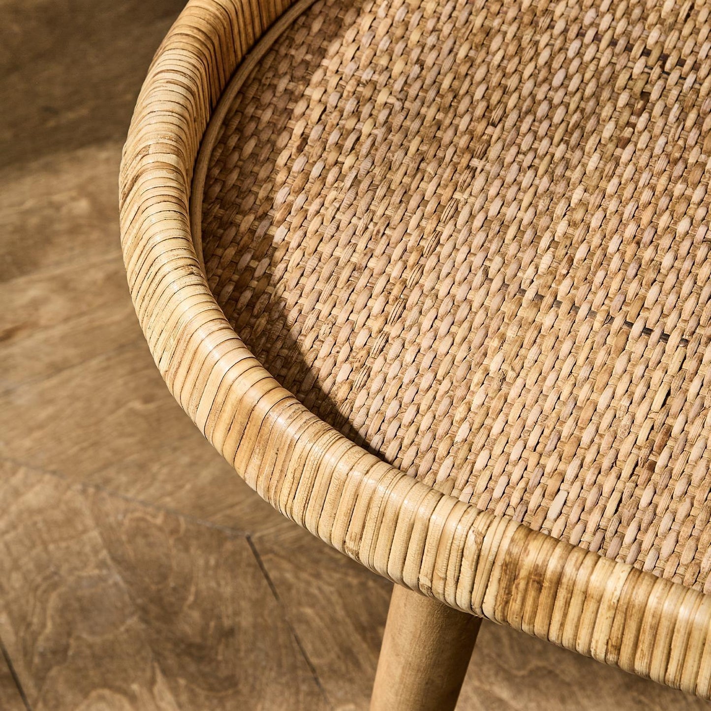 Rattan Side Table