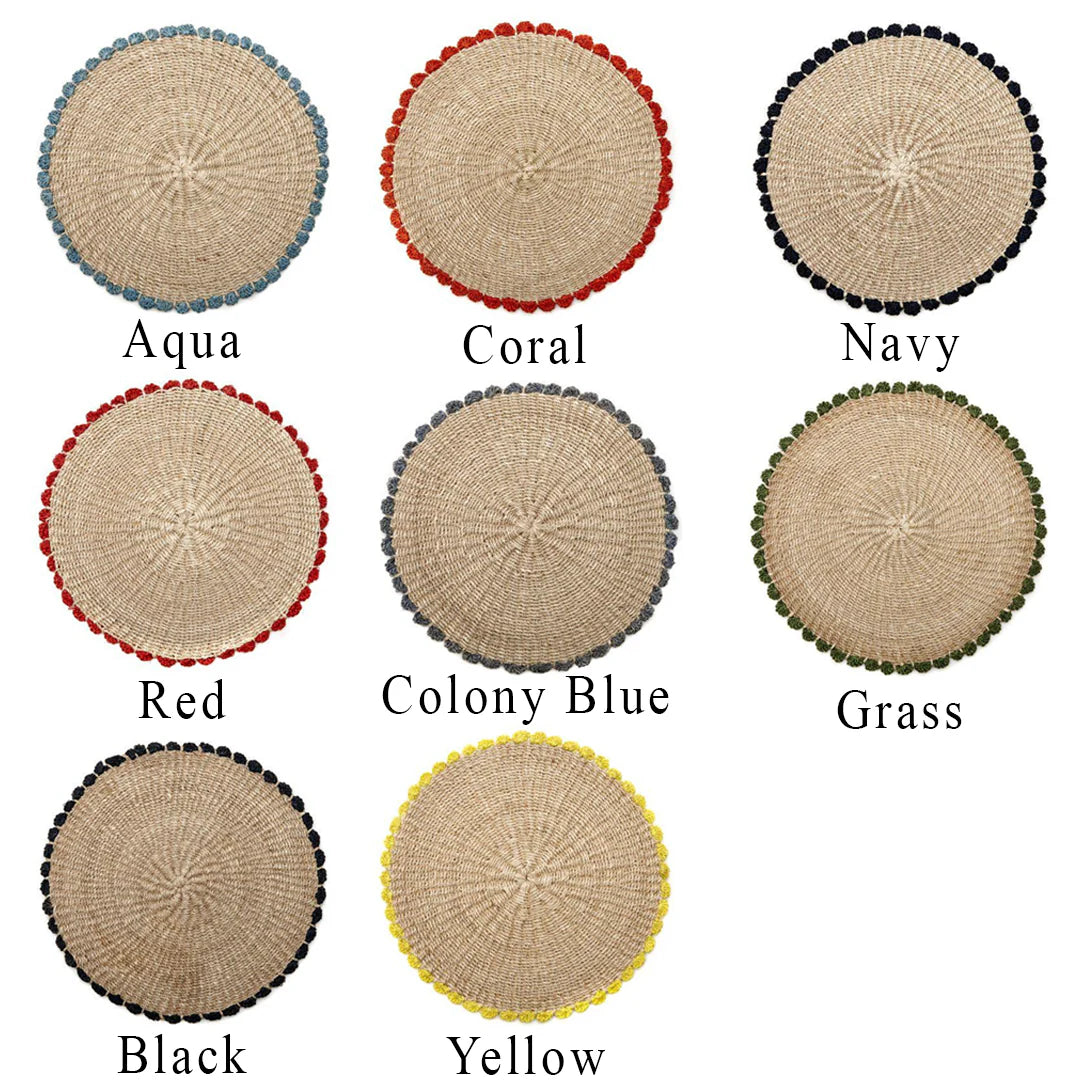 Set/4 Border Placemat