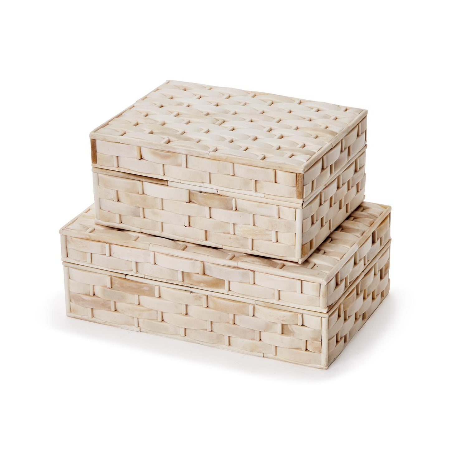 Basketweave Hinged Box