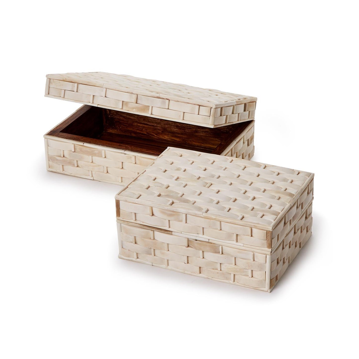Basketweave Hinged Box