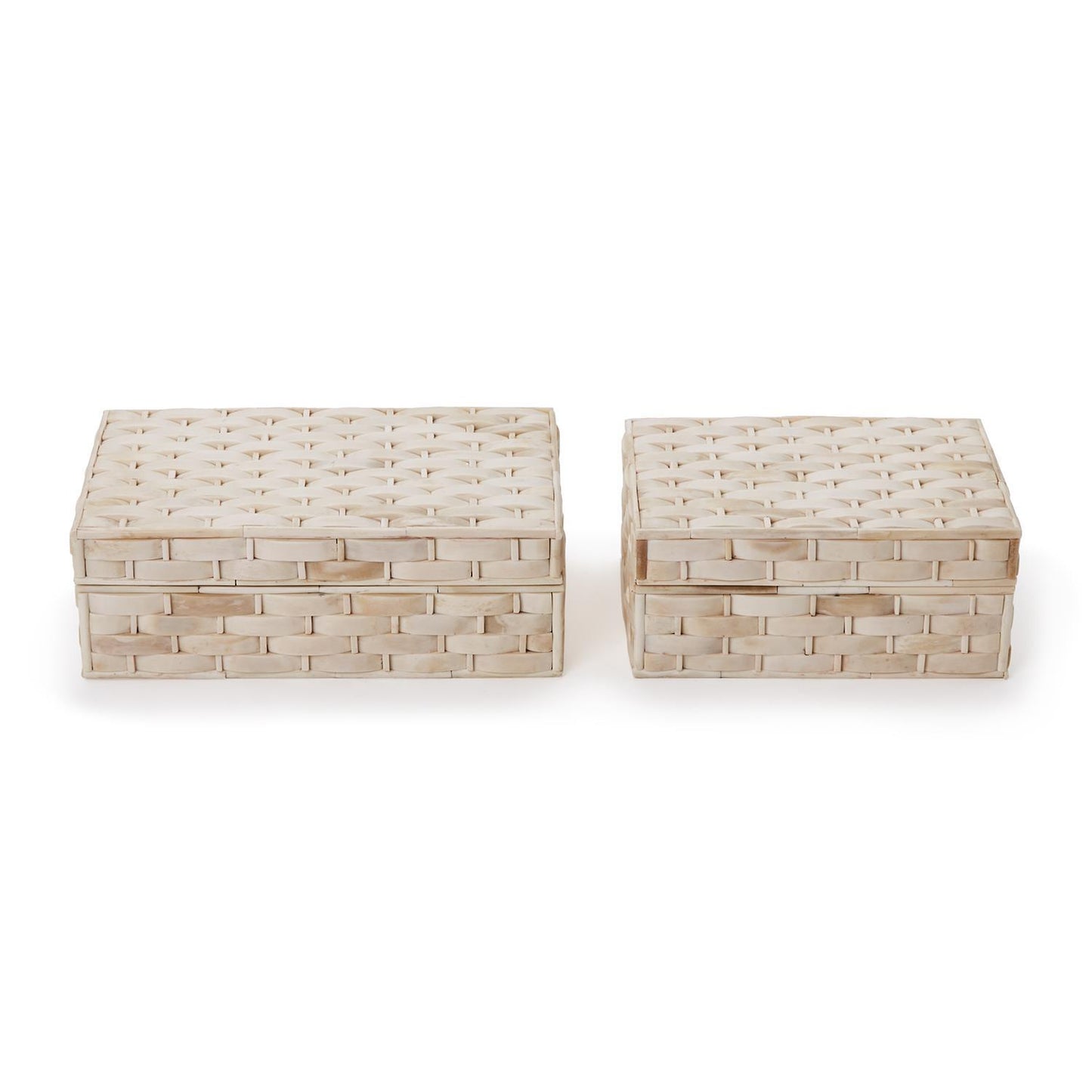 Basketweave Hinged Box
