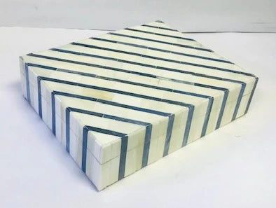 Blue/White Bone Box