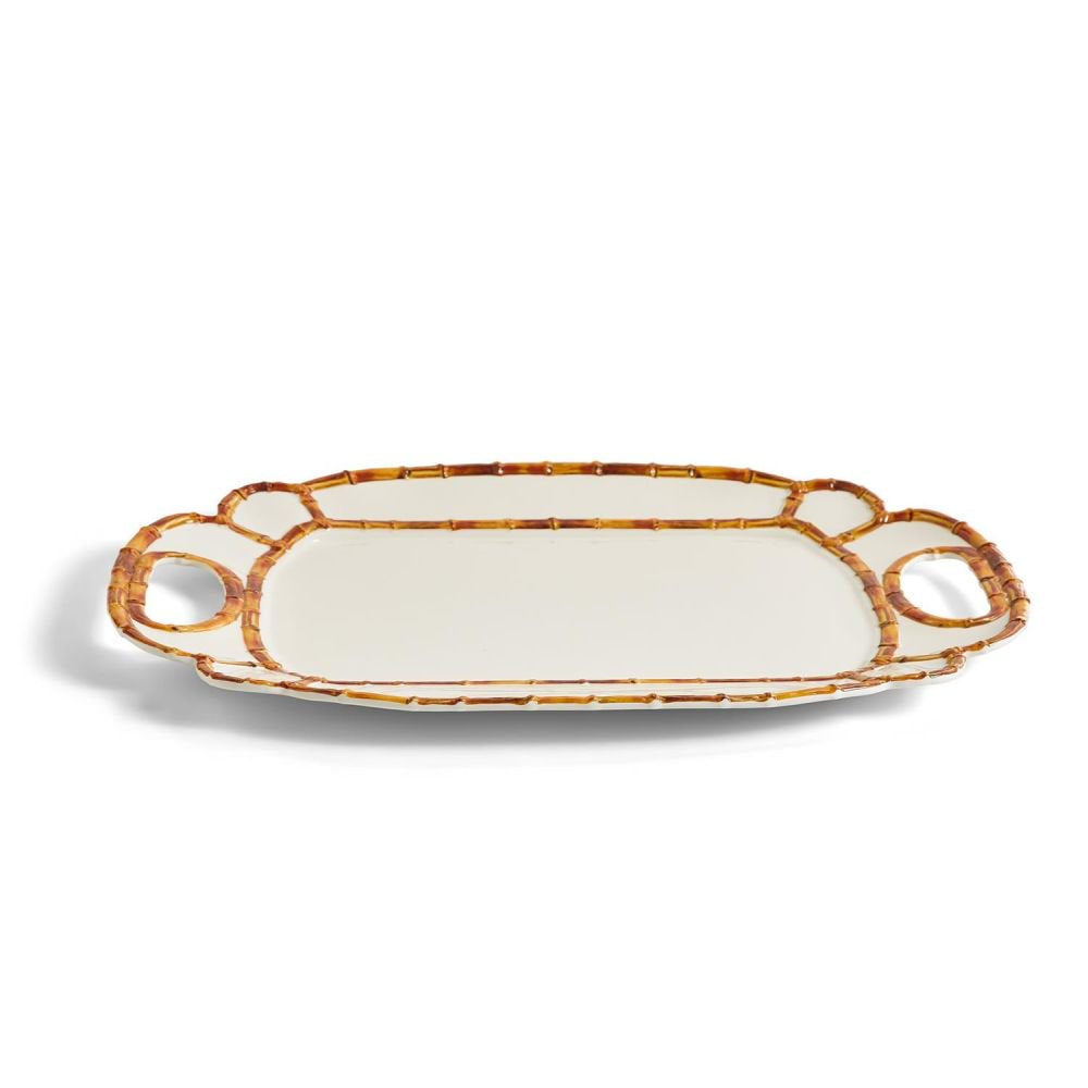 Faux Bamboo Platter