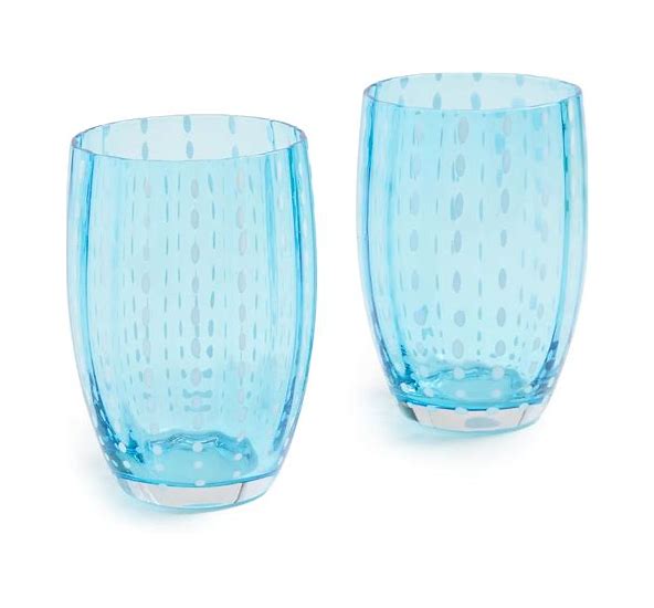 Set of 4 Dotted Tumbler