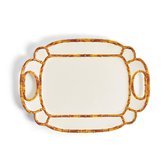 Faux Bamboo Platter