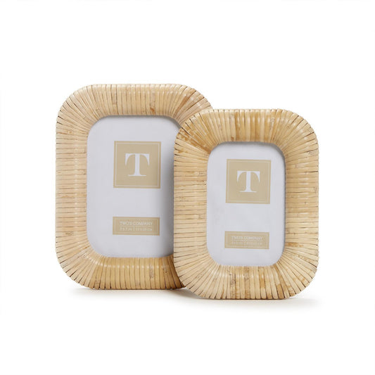 Woven Rattan Frame