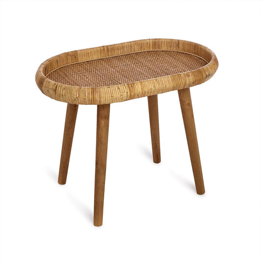 Rattan Side Table