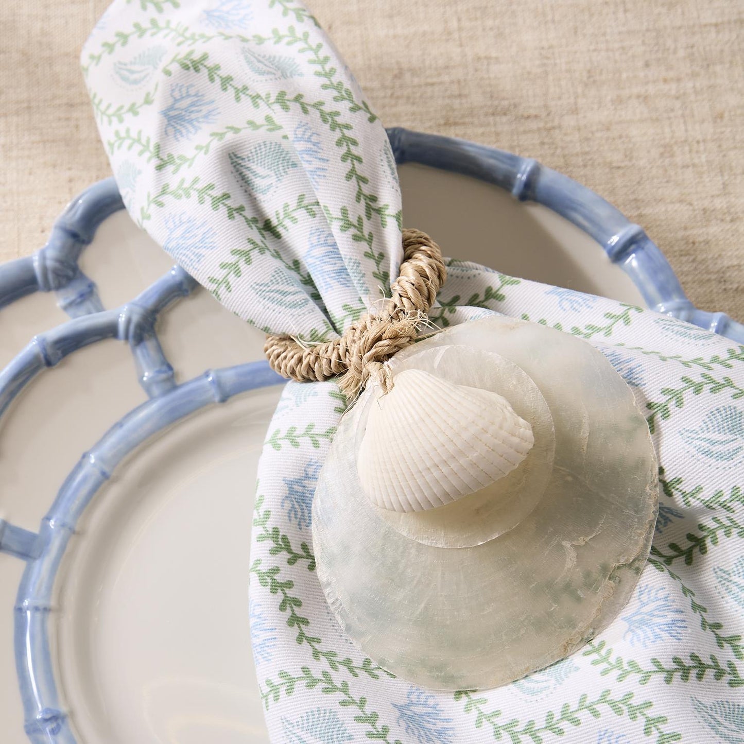 Capiz Shell Napkin Ring
