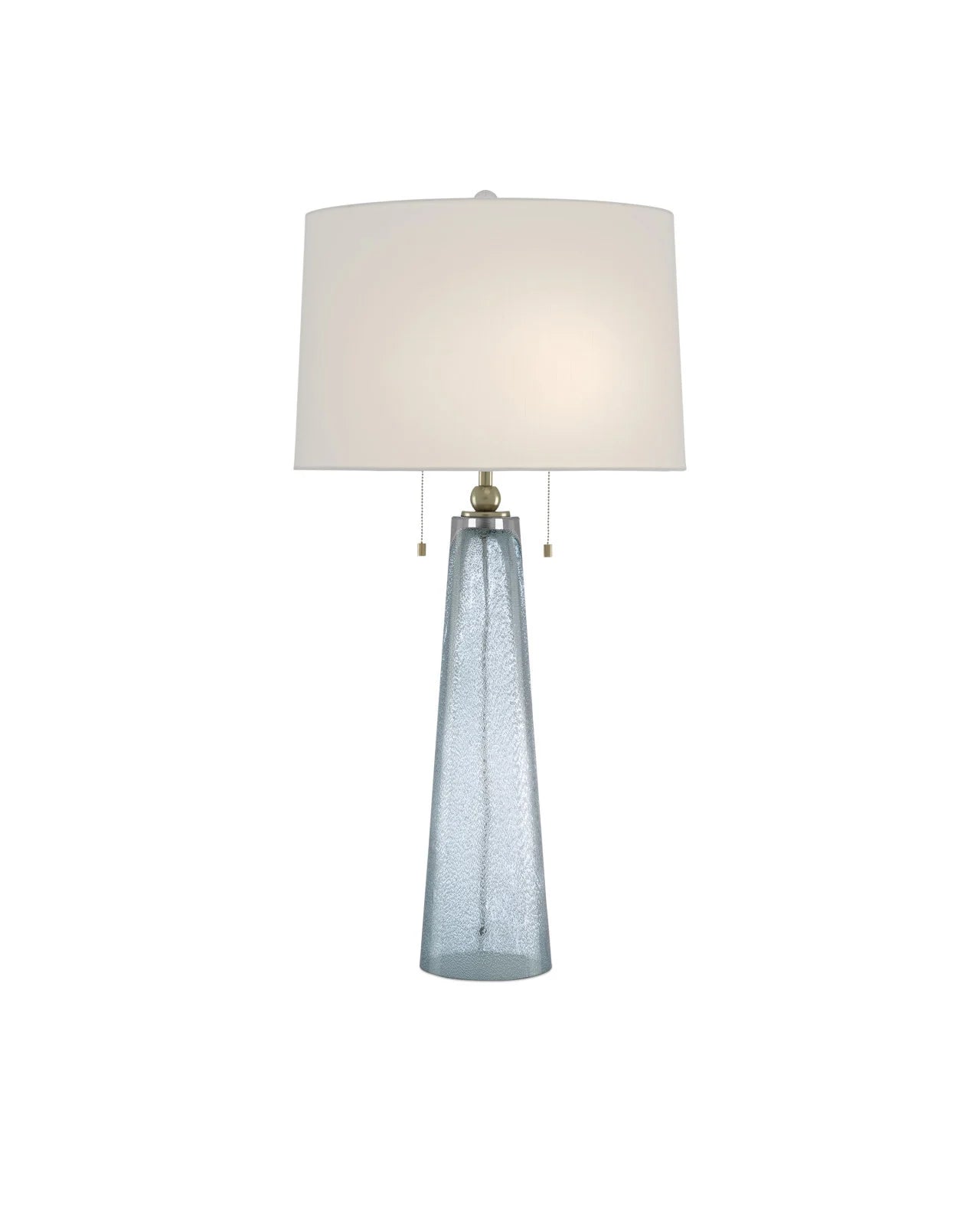 Blue Glass Lamp