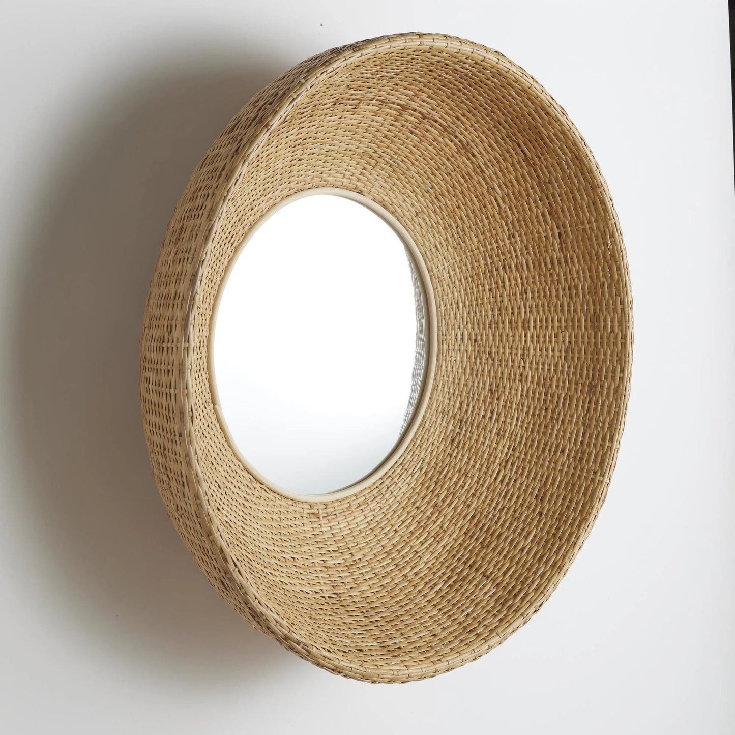 Rattan Mirror