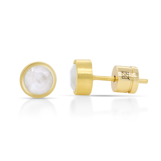 Moonstone Mini Stud