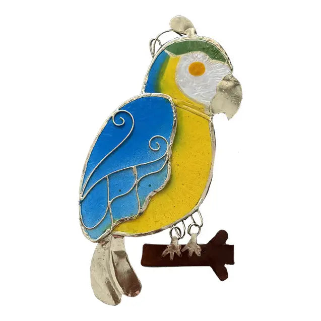 Parrot Capiz Ornament