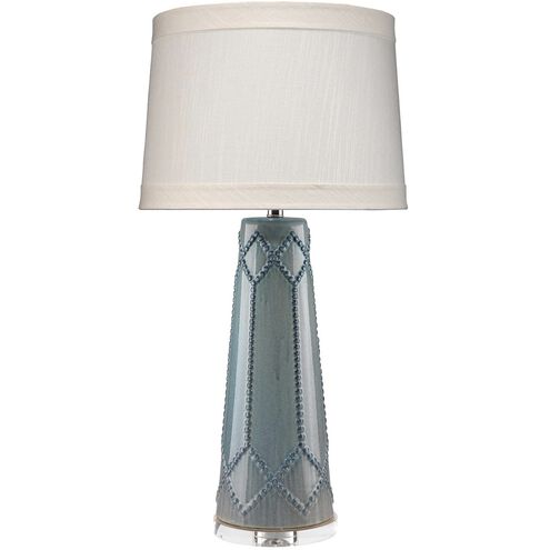 Teal Ceramic Lamp