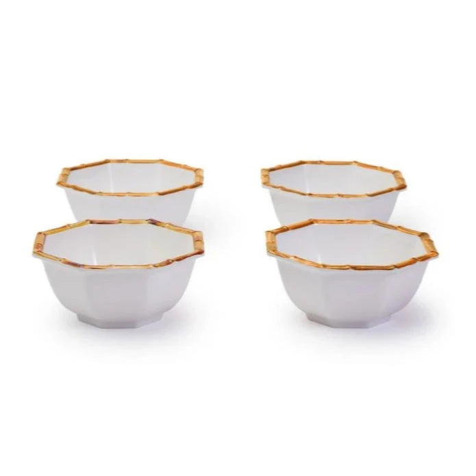 S/4 Faux Bamboo Bowl