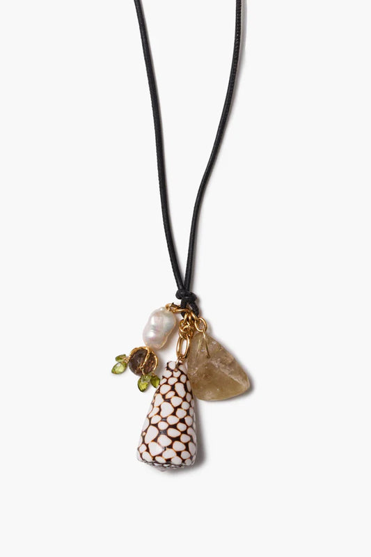 Snake Skin Shell Neckl