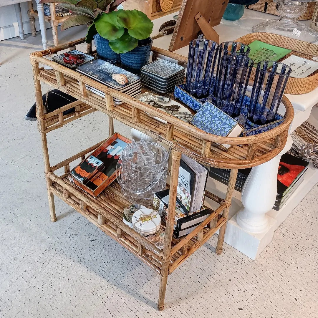 Cane Bar Table